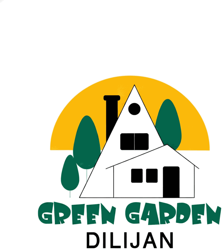 Green Garden Guesthouse logo — boutique guesthouse in Dilijan, Armenia